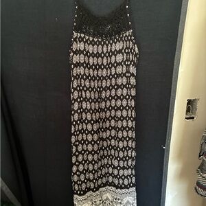 Black and White Dress